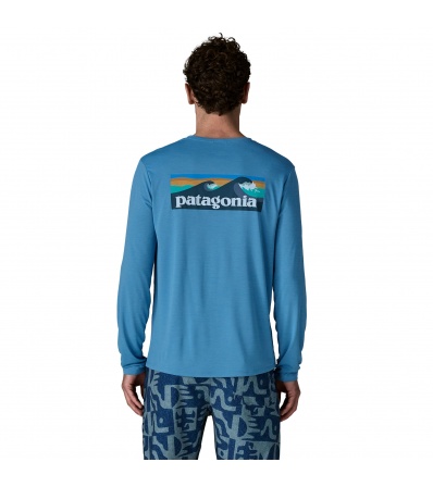 Блуза Patagonia Long-Sleeved Capilene Cool Daily Shirt - Boardshort Logo M's