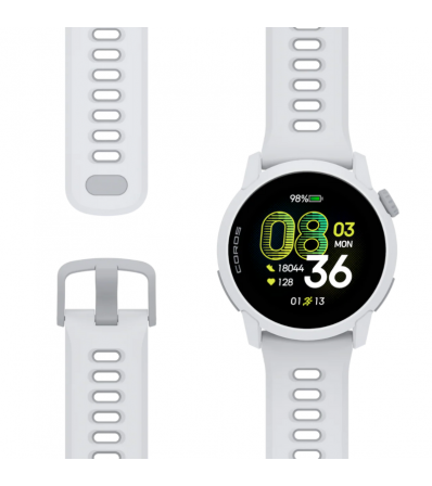 Часовник Coros PACE 4 White Silicone